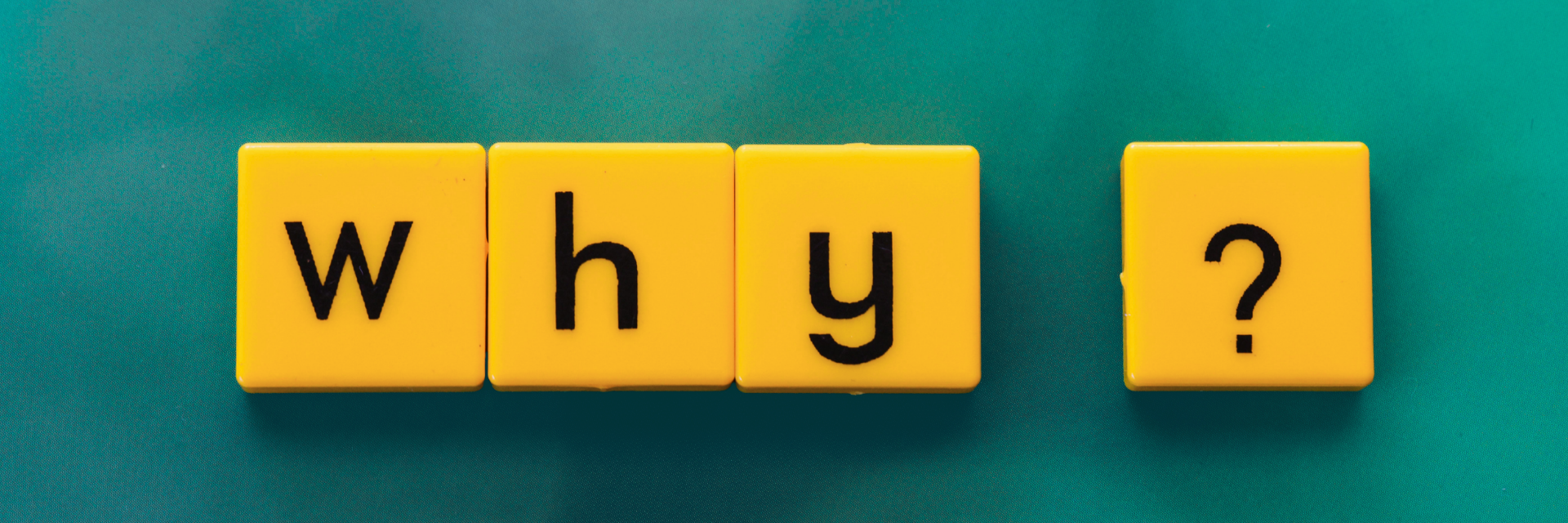 Why — starting with your why